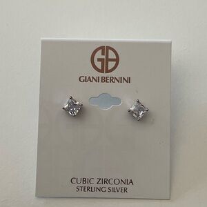 Giani Bernini stud earrings 6x6